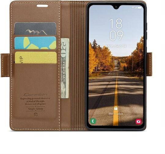 Caseme 023 Luminus Brieftasche Braun (Galaxy A05S)