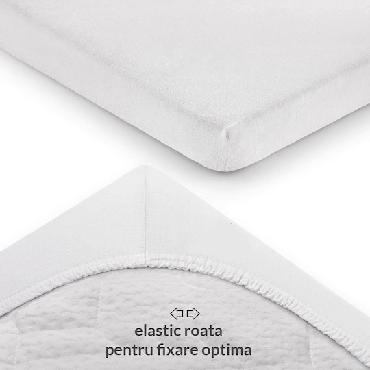 Kidizi Baby Sheets Set Crib Cotton Fitted Gray 90x50cm 2pcs