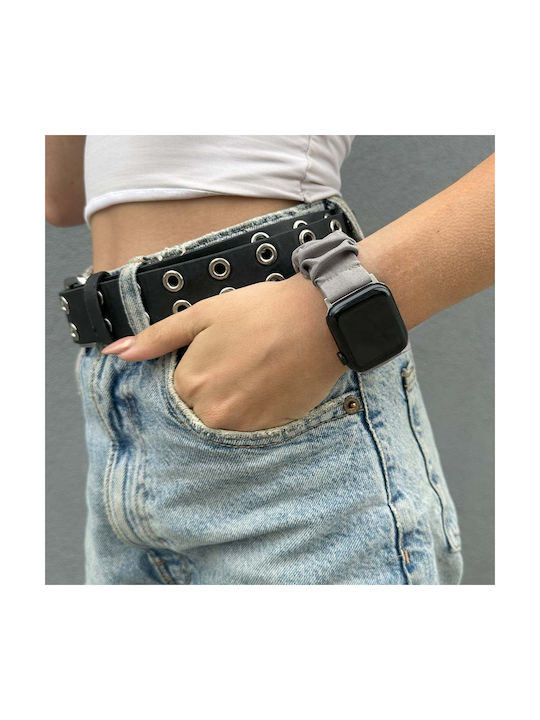 Sonique Scruncie Λουράκι Γκρι (Apple Watch 38/40/41/42mm) Sonique Scruncie Λουράκι Γκρι (Apple Watch 38/40/41/42mm)
