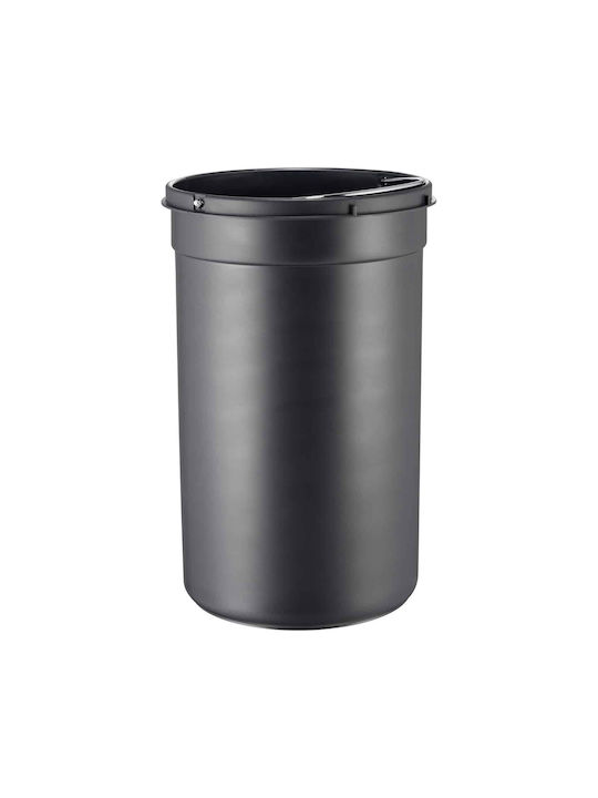 Wesco Waste Bin Waste Metallic with Pedal Red 33lt 1pcs