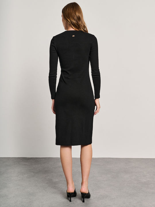 Rochie-Cămașă Neagră 67-011.054.N0000