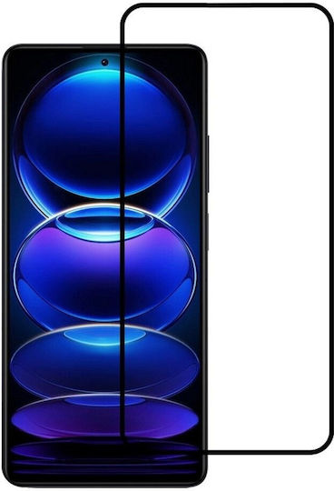 Full Face Tempered Glass Μαύρο (Galaxy A17)