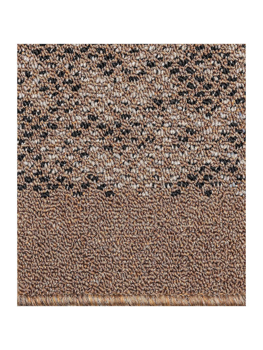 Non-Slip Kitchen Runner Mat Granite Brown-Cream 80x160