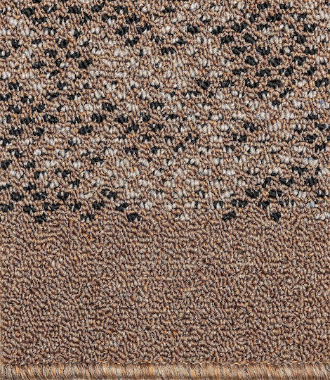 Non-Slip Kitchen Runner Mat Granite Brown-Cream 80x160