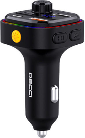Recci FM Car Transmitter with Bluetooth / USB