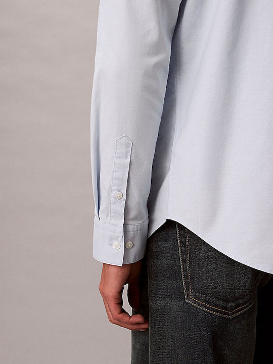 Langärmlig Jeans Hemd Light Blue
