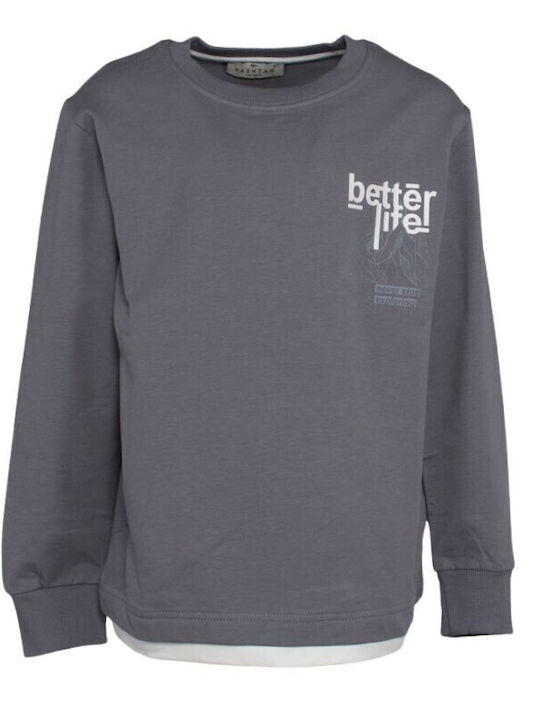 Kinder-Sweatshirt Gray