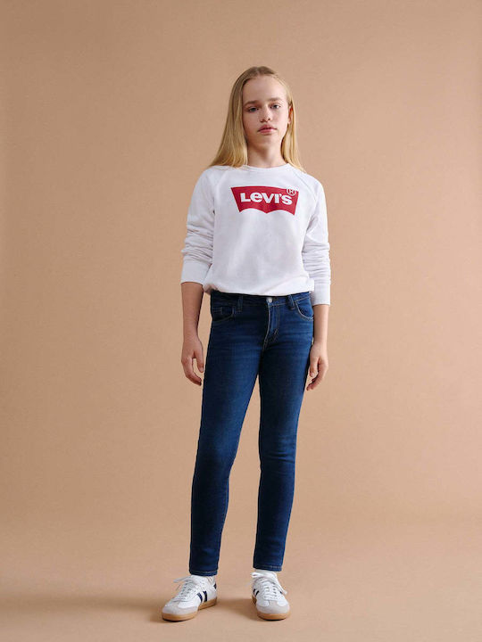 Kinder-Sweatshirt Weiß Crew