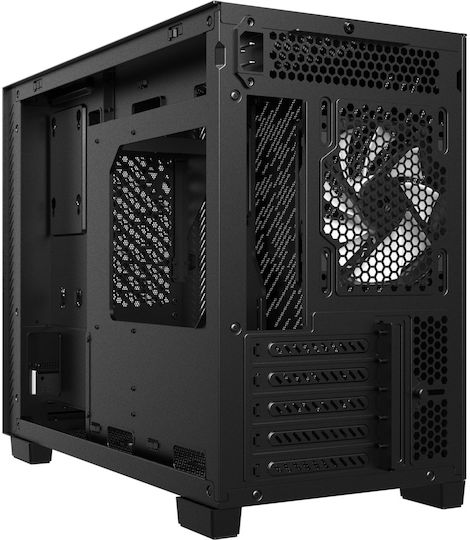 Adata Valor Air Nano Gaming Mini-Turm Computergehäuse mit ARGB-Beleuchtung Schwarz