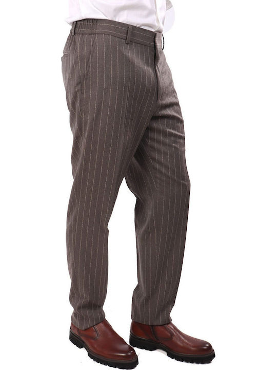 Pantaloni Chino Elastic Gray