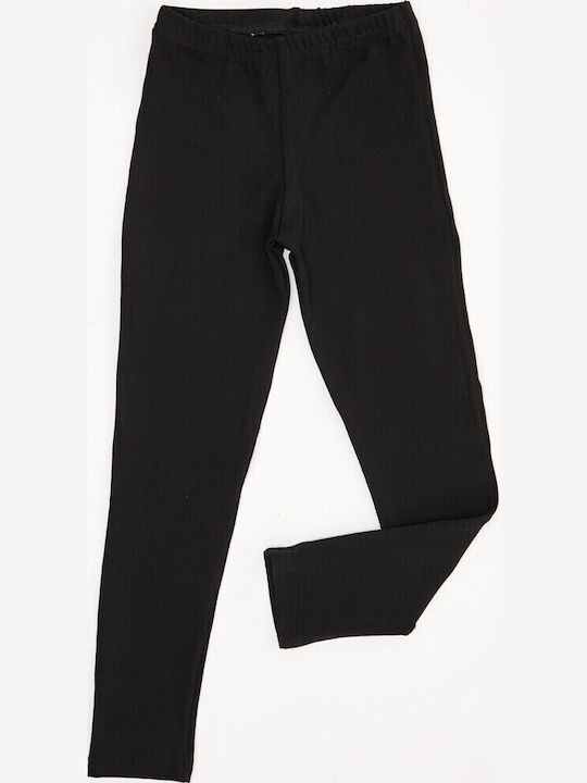 Kinder Leggings Lang Dri-Fit Schwarz