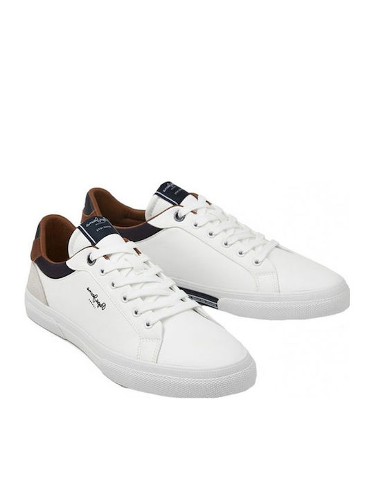 Kenton Retro Ανδρικά Sneakers Λευκά
