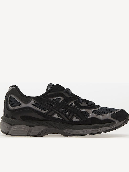 Gel-NYC Männliche Sneakers Graphitgrau / Schwarz