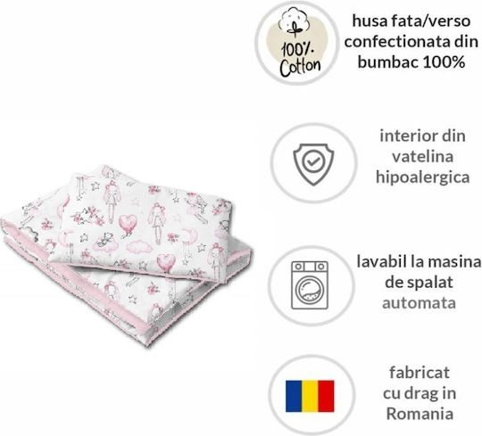 Kidizi Σет За Количка Розов 3бр