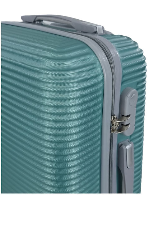 Cabin Hard Suitcase Mint with 4 Wheels Height 55cm