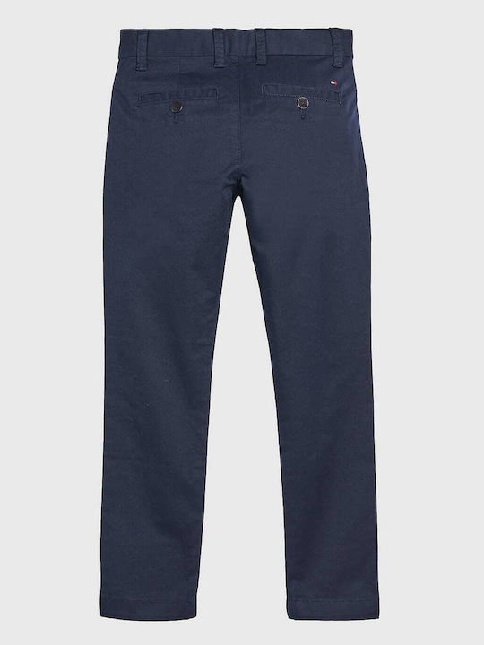Παιδικό Παντελόνι Chino Υφασμάτινο Navy Μπλε