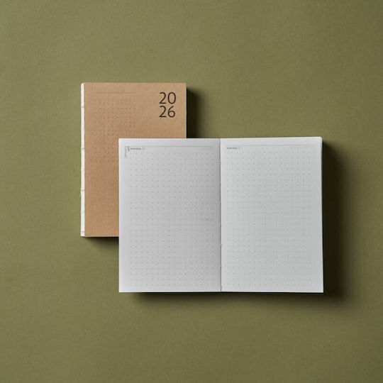 Paper Republic Daily Planner 2026 13.5x20cm
