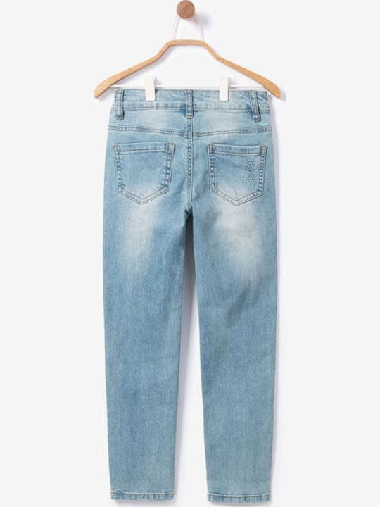 Desigual Fernandez Kinder-Jeanshosen Blau