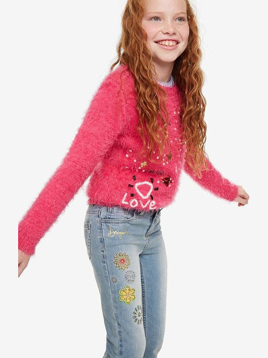 Desigual Fernandez Kinder-Jeanshosen Blau