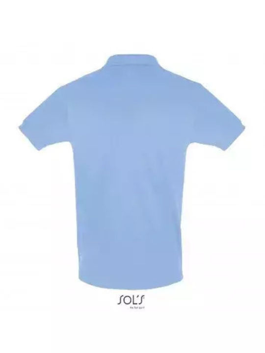Sol's Men's Short Sleeve Promotional T-Shirt Sky Blue