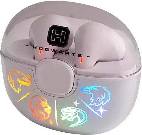 Harry Potter In-ear Bluetooth Handsfree Earphones with Charging Case White