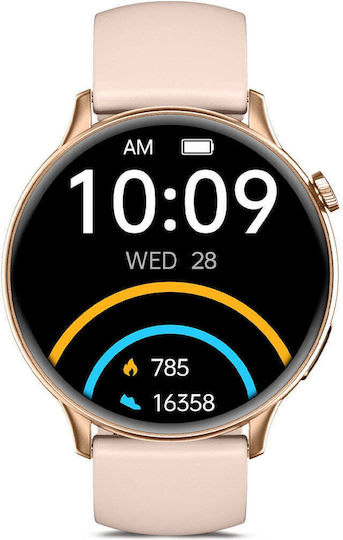 Ksix Core 2 Smartwatch (Ροζ)