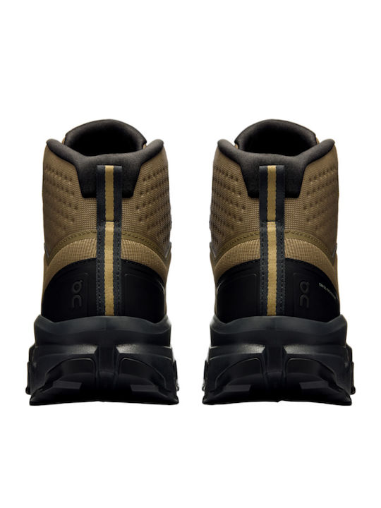 On Cloudrock Men's Brown Hiking Shoes