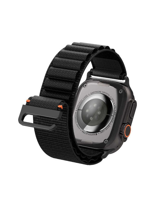 Spigen Wbf1 Strap Fabric Black (Apple Watch 44/45/46/49 mm)