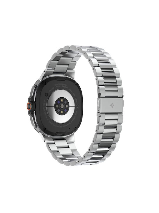 Spigen Modern Fit Λουράκι Ανοξείδωτο Ατσάλι Ασημί (Galaxy Watch 8 / 8 Classic)