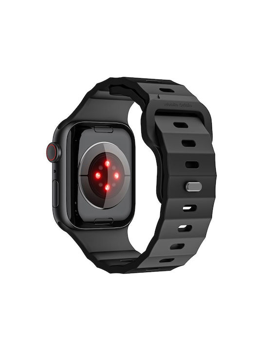 Mobile Origin Strap Iii Black Apple Watch 44 45 46 49mm Awms-03-blk