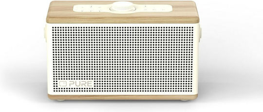 Pure CLASSIC AURA Bluetooth Speaker 40W with Battery Life up to 30 hours White