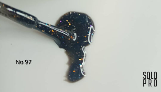 Solo Pro Ημιμόνιμο Βερνίκι Νυχιών 97 με Glitter 12ml