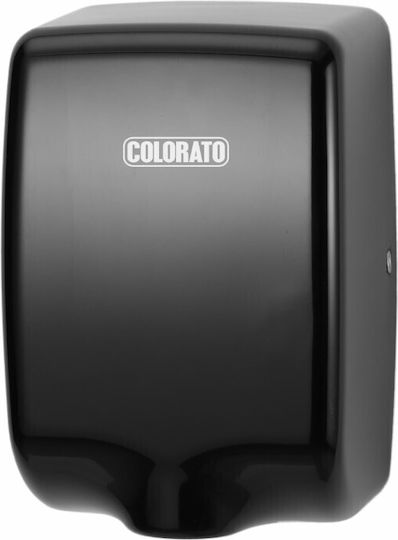 Colorato Stainless Hand Dryer 70dB with Sensor in Black Colour 1.35kW