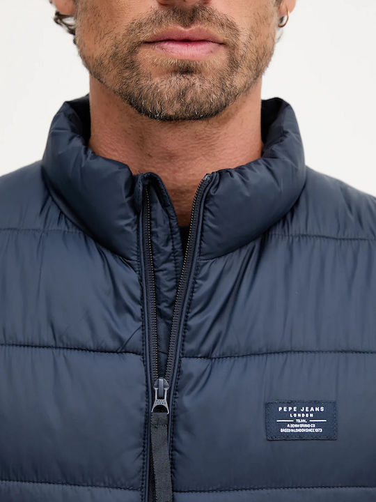 Ärmellos Jacke Puffer Dark Blue