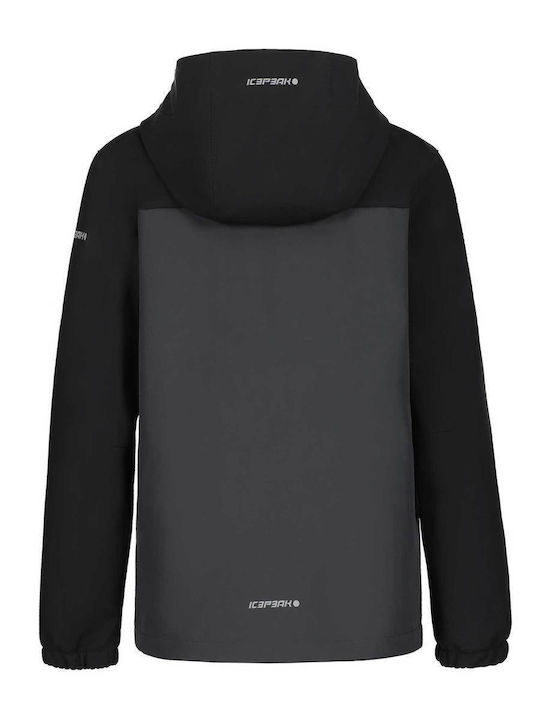 Icepeak Παιδικό Αθλητικό Μπουφάν Γκρι