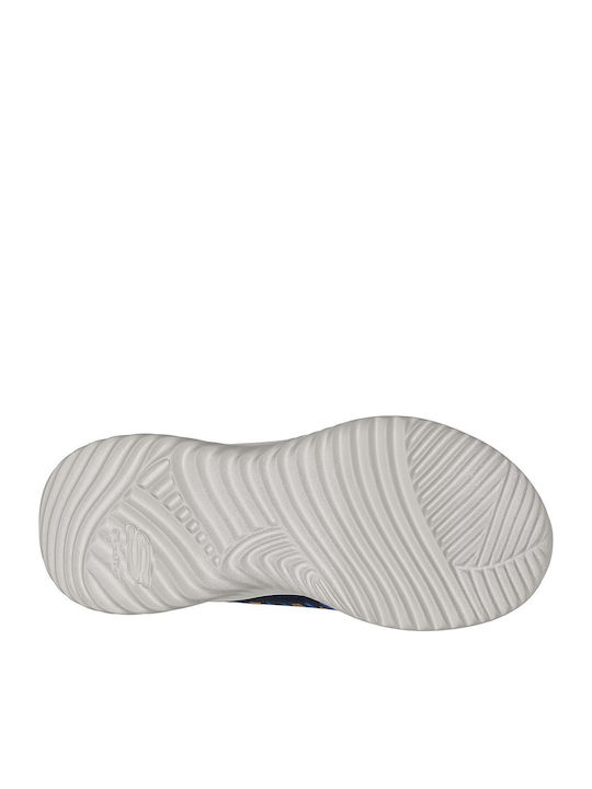 BOUNDER Kids Sneakers with Scratch Navy Blue