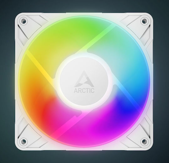 Arctic P12 Pro 12 Case Fan 120mm with ARGB Lighting White