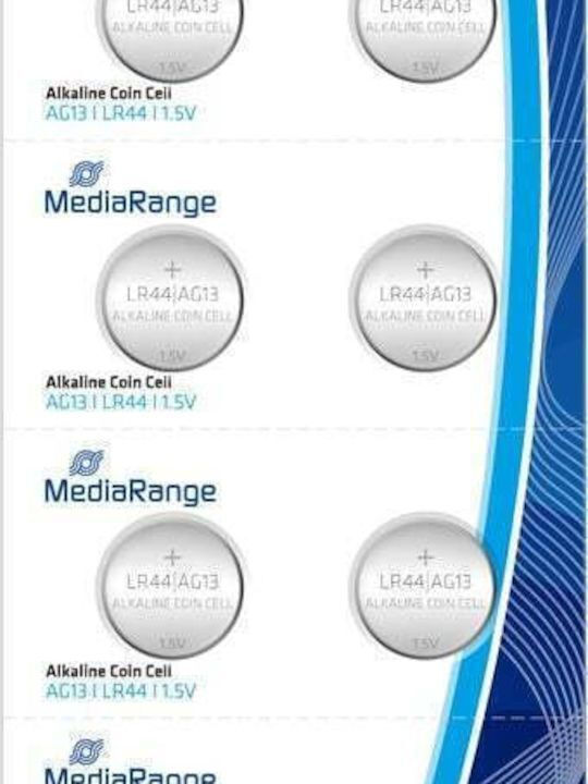 MediaRange Premium Алкални Батерии За часовници LR44 10бр