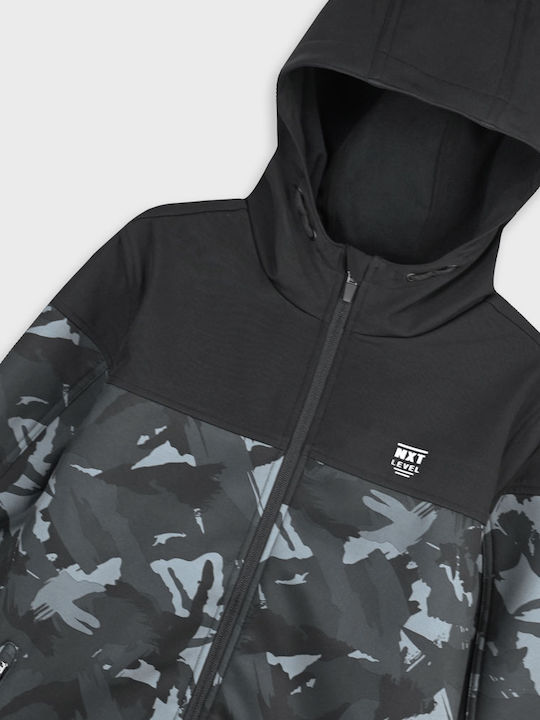 Kids' Sports Jacket with Hood Army