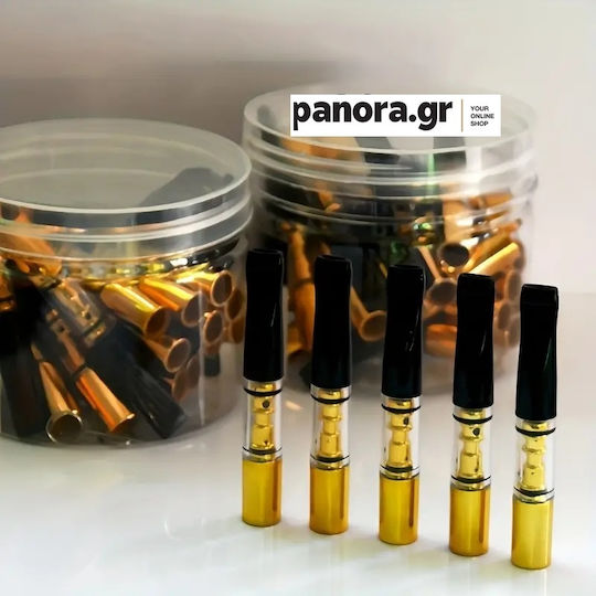 Panora Rohre Mit Schirm Zigaretten 68mm Gold 4Stücke