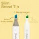 Ohuhu Oahu Drawing Markers 1mm Fine Double-Tipped Neon Set 60 Colours