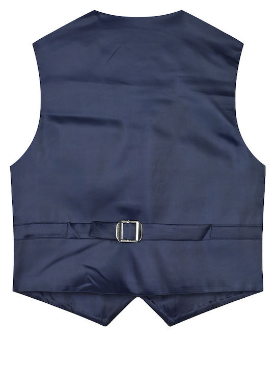 Kinderveste Baumwolle Marineblau