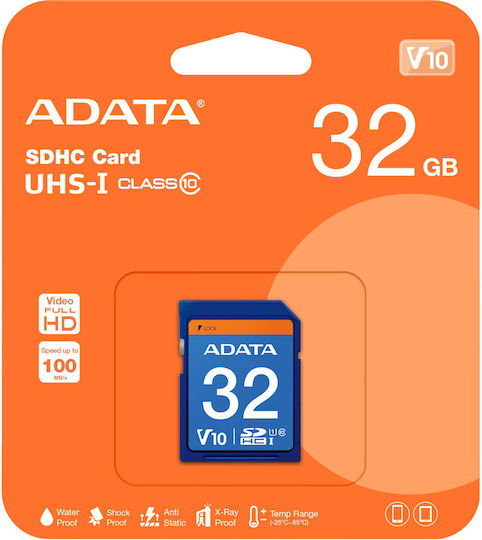 Adata Premier SDHC 32GB U1 UHS-I 30MB/s