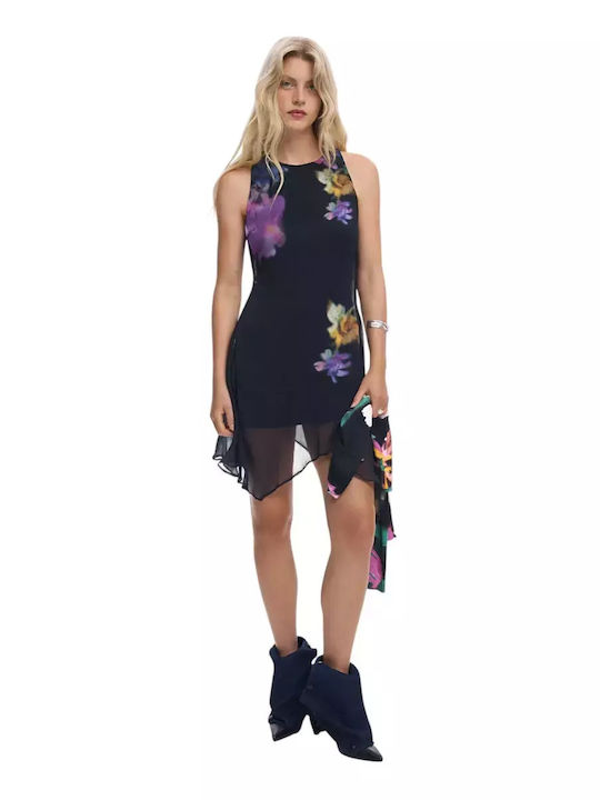 Dress Mini Βραδινό Φόρεμα Σεμιζιέ Black
