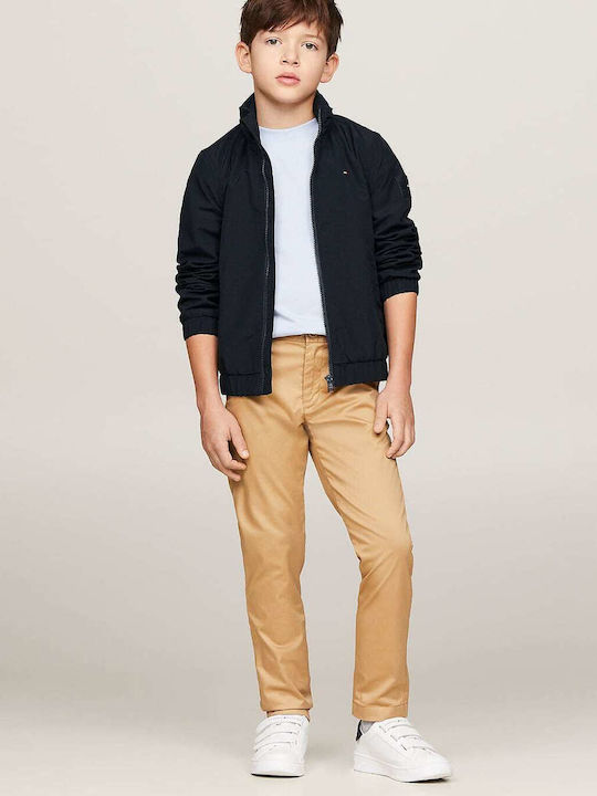 Kinder Freizeitjacke mit Kapuze Blue ESSENTIAL