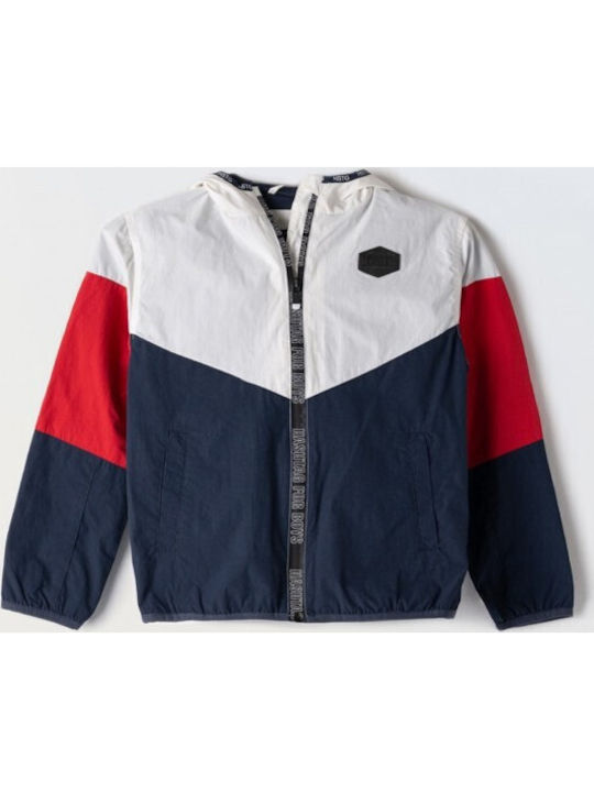 Kinder Freizeitjacke mit Kapuze Multicolour