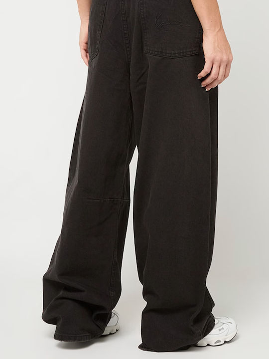 Signature Women's Jean Trousers in Relaxed Fit Black