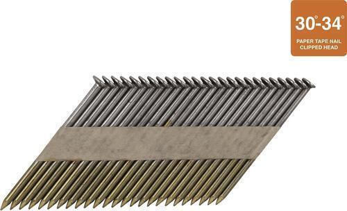 Milwaukee M18 FFN 2.9mm x 65mm Steel Nails Pack of 6000 Pieces Series D 34 Degrees Bea Not Fireproof