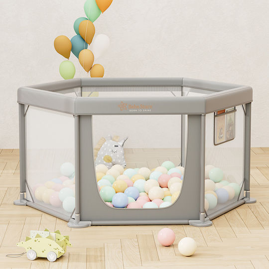 Bebe Stars Πάρκο Γκρι 135x135cm