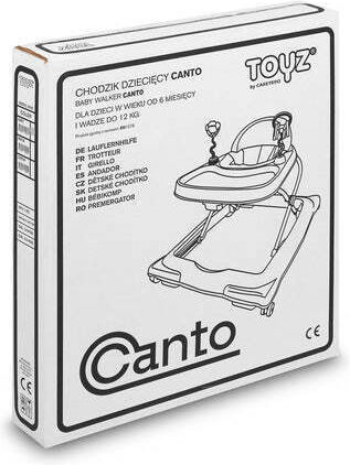 Toyz Baby Walker for 6+ Months Green